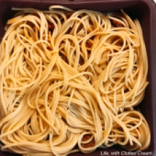 Layering pasta