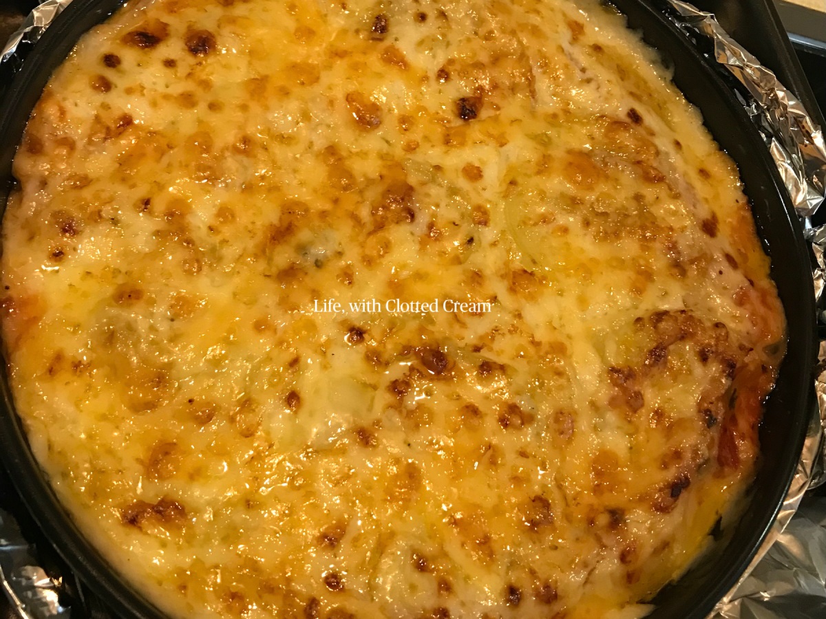 Butternut and chicken stuffed cannelloni (instant pot)